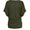 image:imageHybrid amp Company Womens Super Comfy Boat Neck Dolman Top ShirtOlive