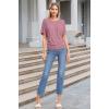 image:imageHybrid amp Company Womens Super Comfy Boat Neck Dolman Top ShirtRose