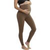 image:imageHybrid amp Company Womens Super Comfy Stretch Maternity Leggings Made in USA8826brown