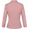 image:imageHybrid amp Company Womens Lightweight Casual Work Office Stretch Ponte Cardigan Blazer Jacket Made in USARose