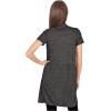 image:imageHybrid amp Company Womens Casual Short Sleeve Open Front Drape CardiganSs10474black
