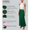 image:imageHybrid amp Company Womens Silky Satin Maxi Skirt  Stretch High Waist Casual amp Office  Made in USAHunter