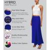 image:imageHybrid amp Company Womens Silky Satin Maxi Skirt  Stretch High Waist Casual amp Office  Made in USARoyal
