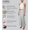 image:imageHybrid amp Company Womens Silky Satin Maxi Skirt  Stretch High Waist Casual amp Office  Made in USASilver
