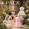 image:imageHybrid amp Company Womens 4 Pcs Black Delilah Lovely Dream Wild Girl Pour Femme Perfume Natural Spray Fresh FragranceBlack Delilah Lovely Dream Wild Girl