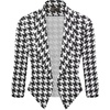 image:imageHybrid amp Company Womens Open Front Blazer10280blackWhit