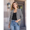 image:imageHybrid amp Company Womens Open Front Blazer10280blackWhit