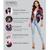 image:imageHybrid amp Company Womens Open Front Blazer10963navy Multi