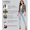 image:imageHybrid amp Company Womens Open Front Blazer11394blkivo
