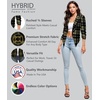 image:imageHybrid amp Company Womens Open Front Blazer11396blkoli