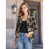 image:imageHybrid amp Company Womens Open Front Blazer11396blktau