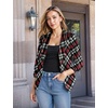 image:imageHybrid amp Company Womens Open Front Blazer462059redmul