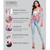 image:imageHybrid amp Company Womens Open Front Blazer7701coralmulti