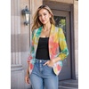 image:imageHybrid amp Company Womens Open Front Blazer7701yellow Mul
