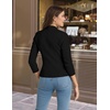 image:imageHybrid amp Company Womens Ponte Cardigan BlazerBlack