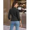 image:imageHybrid amp Company Womens Ponte Cardigan BlazerCharcoal