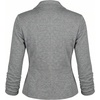 image:imageHybrid amp Company Womens Ponte Cardigan BlazerHeather Grey