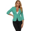 image:imageHybrid amp Company Womens Ponte Cardigan BlazerMint