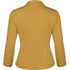 image:imageHybrid amp Company Womens Ponte Cardigan BlazerMustard