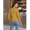 image:imageHybrid amp Company Womens Ponte Cardigan BlazerMustard