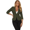 image:imageHybrid amp Company Womens Ponte Cardigan BlazerOlive