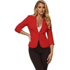 image:imageHybrid amp Company Womens Ponte Cardigan BlazerRed