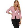 image:imageHybrid amp Company Womens Ponte Cardigan BlazerRose