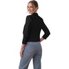 image:imageHybrid amp Company Ruched Sleeve Blazer1073tblack