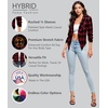 image:imageHybrid amp Company Ruched Sleeve Blazer11394winblk