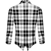 image:imageHybrid amp Company Ruched Sleeve Blazer11396blkivo