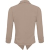 image:imageHybrid amp Company Ruched Sleeve BlazerBeige