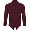 image:imageHybrid amp Company Ruched Sleeve BlazerBurgundy