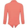 image:imageHybrid amp Company Ruched Sleeve BlazerCoral