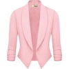 image:imageHybrid amp Company Ruched Sleeve BlazerJk11331073tblush