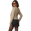 image:imageHybrid amp Company Ruched Sleeve BlazerKhaki9789
