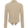 image:imageHybrid amp Company Ruched Sleeve BlazerKhaki9789
