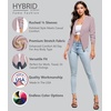 image:imageHybrid amp Company Ruched Sleeve BlazerMauve