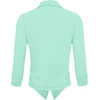 image:imageHybrid amp Company Ruched Sleeve BlazerMint