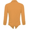 image:imageHybrid amp Company Ruched Sleeve BlazerMustard