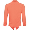 image:imageHybrid amp Company Ruched Sleeve BlazerNeon Coral