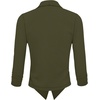 image:imageHybrid amp Company Ruched Sleeve BlazerOlive