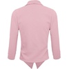 image:imageHybrid amp Company Ruched Sleeve BlazerPeach