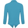 image:imageHybrid amp Company Ruched Sleeve BlazerTurquoise