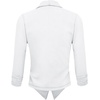 image:imageHybrid amp Company Ruched Sleeve BlazerWhite
