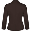 image:imageHybrid amp Company Womens Ponte Cardigan BlazerBrown